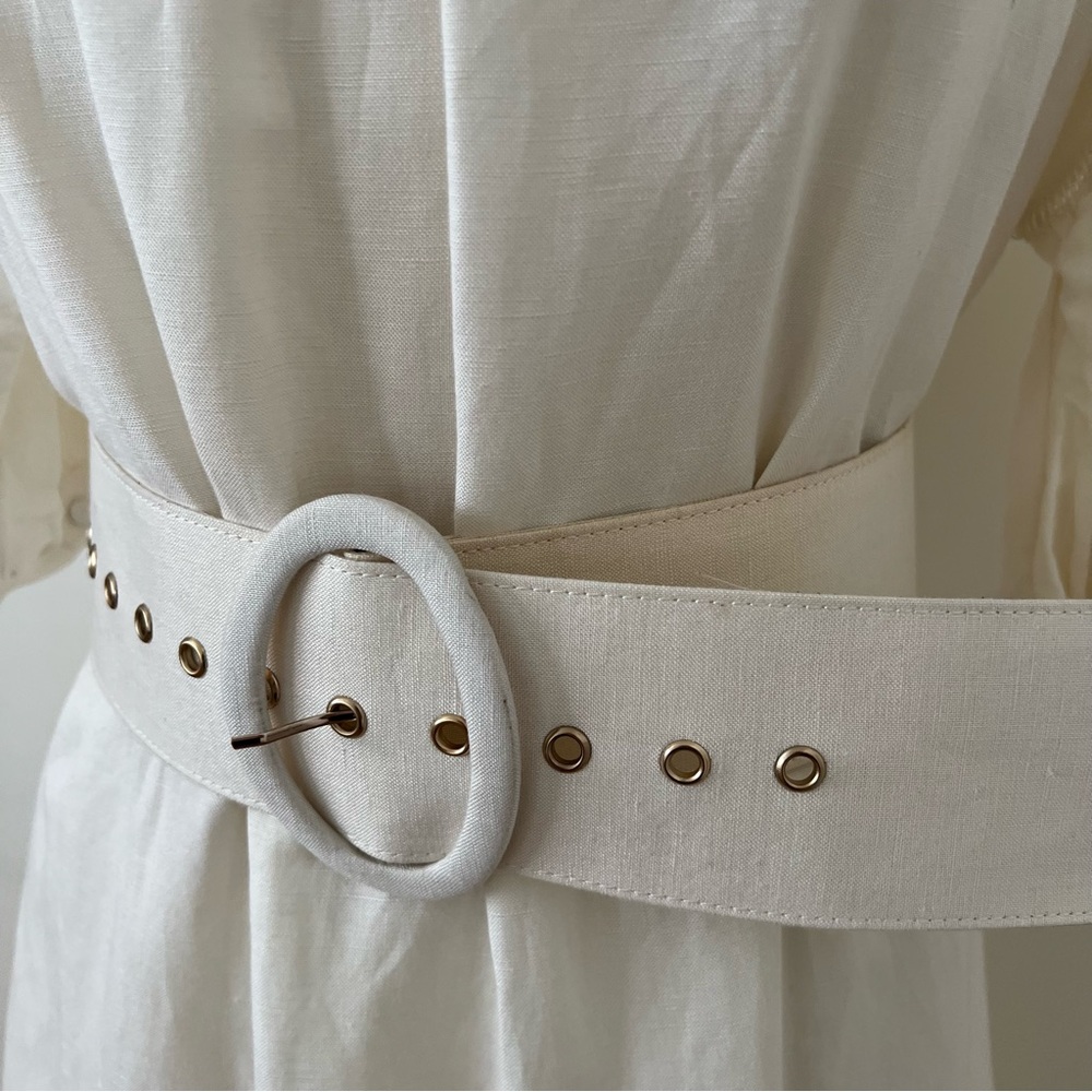 NWT Cult Gaia Aiko Dress Off-White M - Picture 3 of 11